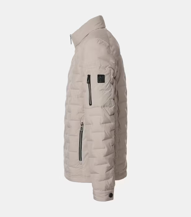 Jacheta matlasata usoara barbati CASA MODA bej [6]