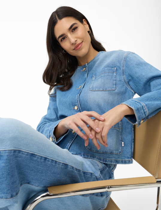 Jacheta blugi femei BRAX PARIS albastru [6]