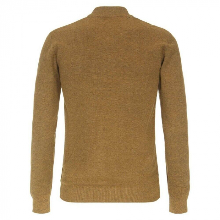 Cardigan fermoar barbati CASA MODA galben [4]