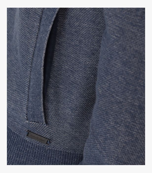 Cardigan bumbac organic CASA MODA albastru [4]