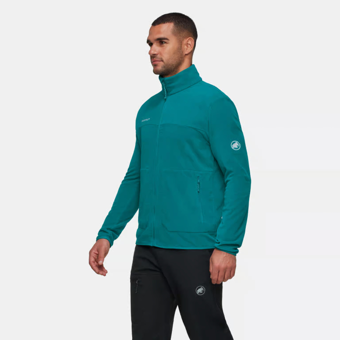 Bluza midlayer fleece fermoar barbati MAMMUT INNOMINATA turcoaz [3]