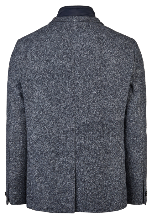 Jacheta barbati lana HECHTER bleumarin melanj [4]