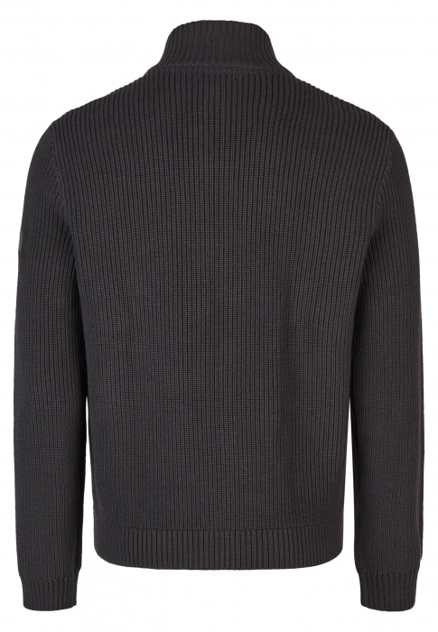 Jacheta tricot matlasata fermoar barbati HECHTER 65012-132811 negru [2]