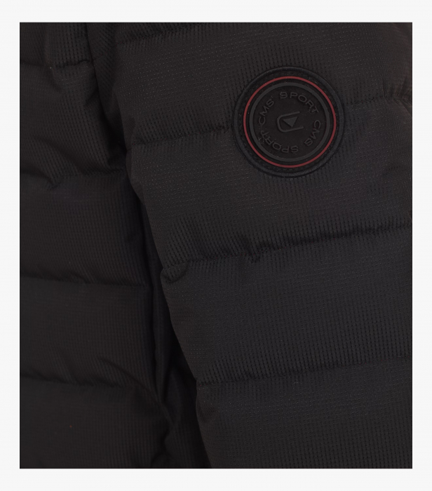 Jacheta matlasata usoara barbati CASA MODA negru [4]
