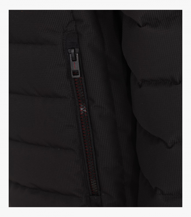 Jacheta matlasata usoara barbati CASA MODA negru [5]