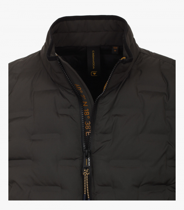 Jacheta softshell matlasata barbati CASA MODA oliv [3]