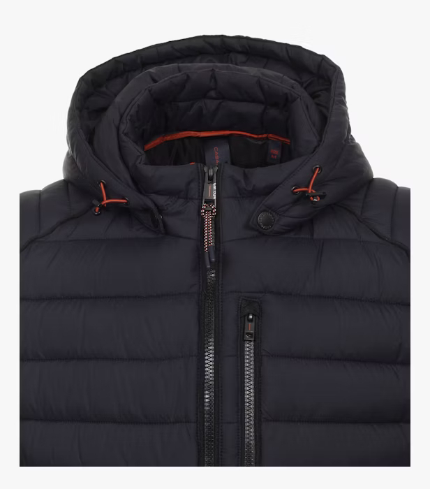 Jacheta matlasata gluga barbati CASA MODA bleumarin [3]