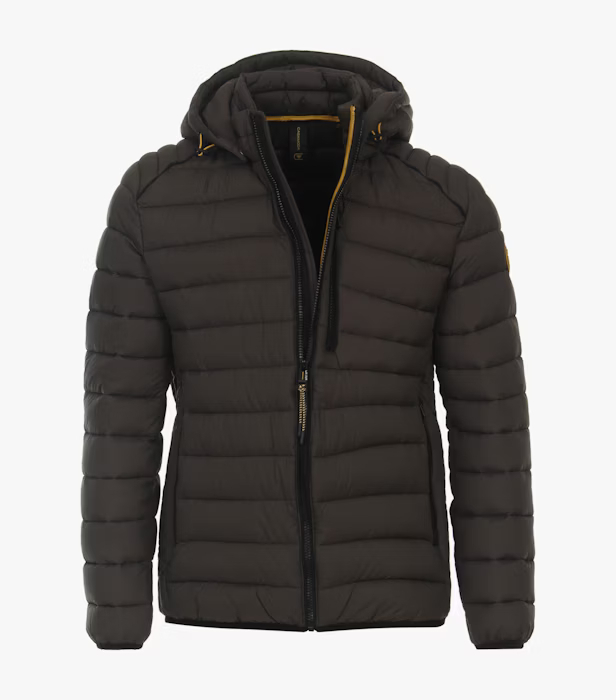 Jacheta matlasata gluga barbati CASA MODA oliv [1]