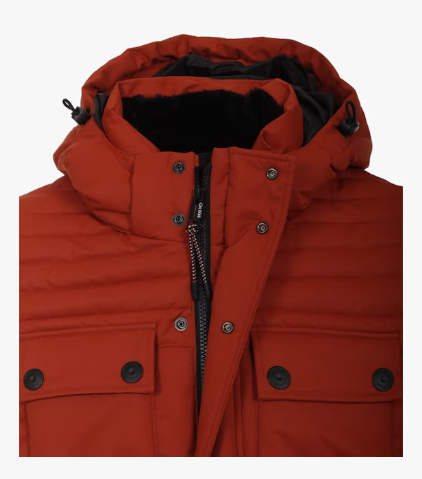 Jacheta parka outdoor barbati CASA MODA caramiziu [2]