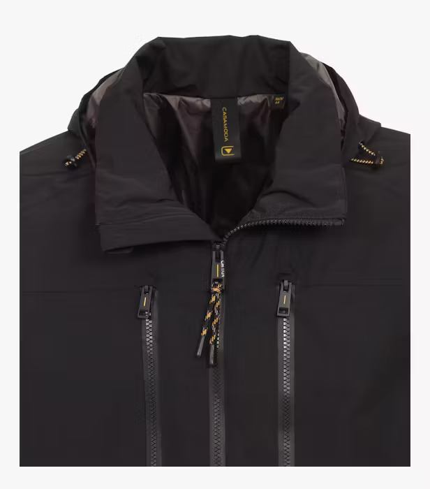 Jacheta outdoor impermeabila gluga barbati CASA MODA negru [3]