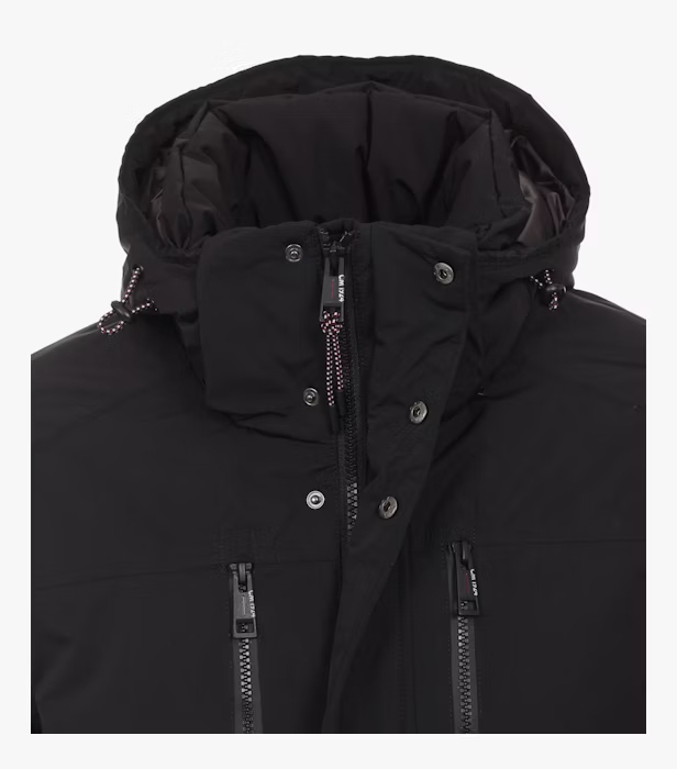 Jacheta outdoor gluga barbati CASA MODA negru [2]