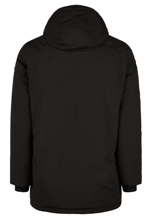 Jacheta lunga groasa Parka barbati HECHTERnegru [3]