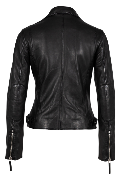 Jacheta biker dama piele MAURITIUS Regular PGG W14 LEGV  negru [2]