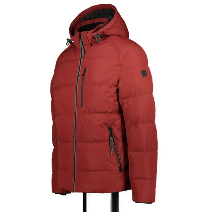 Jacheta matlasata gluga barbati REDPOINT Oliver portocaliu inchis [3]