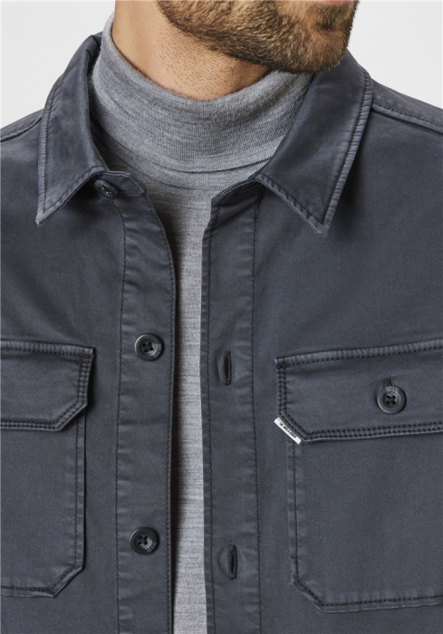 Jacheta overshirt bumbac barbati REDPOINT Vanc bleumarin [3]
