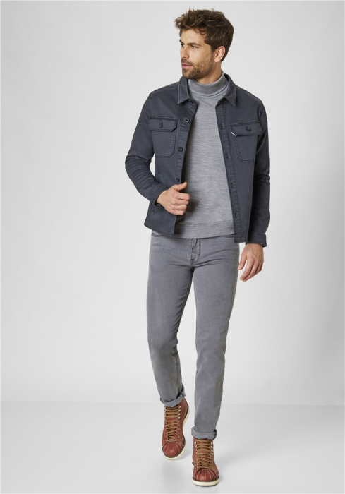 Jacheta overshirt bumbac barbati REDPOINT Vanc bleumarin [6]