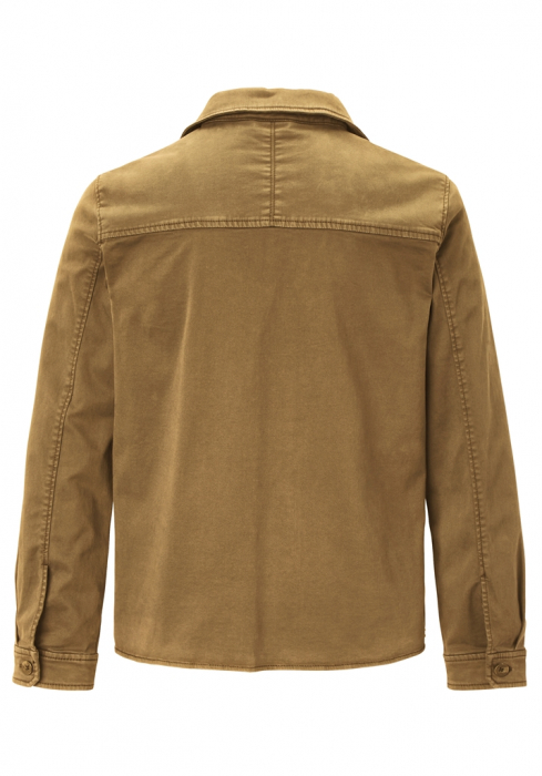 Jacheta overshirt bumbac barbati REDPOINT Vanc camel [3]