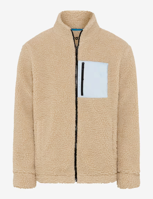 Jacheta calduroasa Teddy Fleece barbati BRAX SCOTT Warm Tec crem [1]