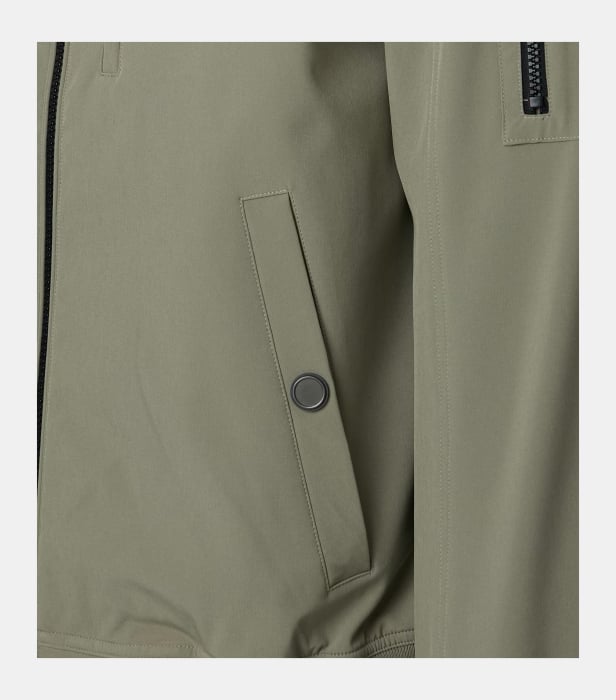 Jacheta bluson softshell CASA MODA barbati kaki [4]