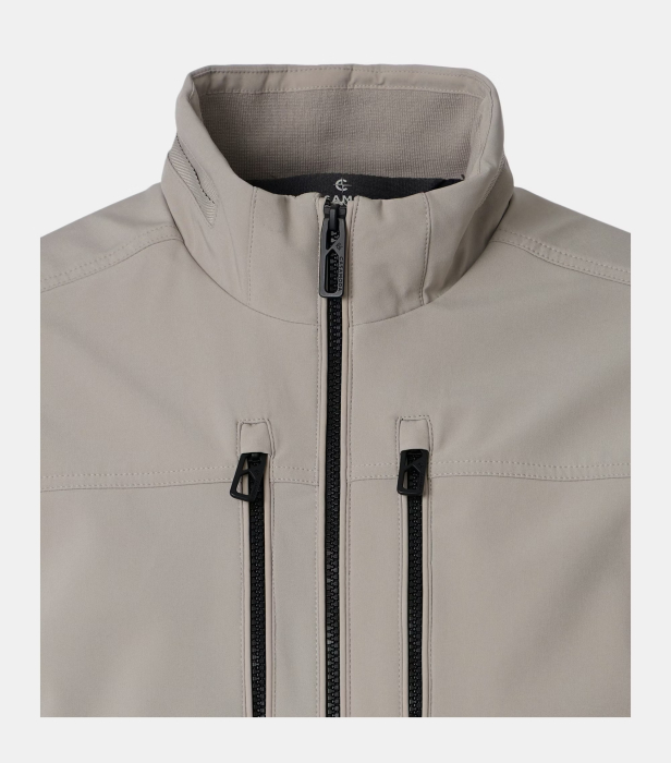 Jacheta bluson softshell CASA MODA barbati bej [3]