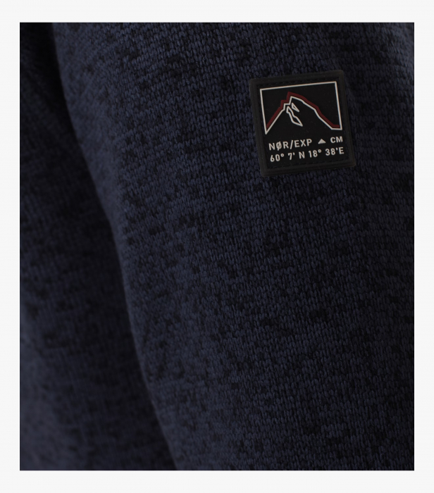 Cardigan sport barbati CASA MODA Bergen bleumarin melanj [5]