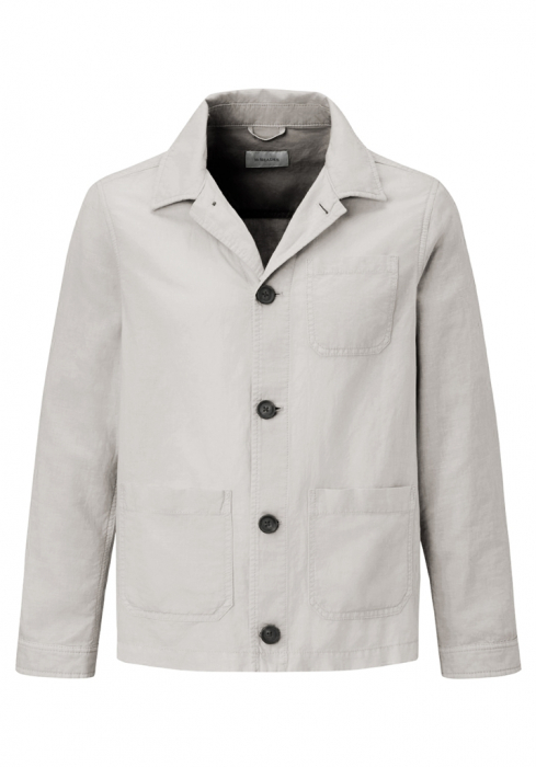 Camasa overshirt in/bumbac barbati REDPOINT Grover crem [1]