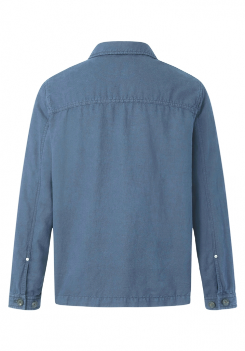 Camasa overshirt in/bumbac barbati REDPOINT Grover bleu [2]