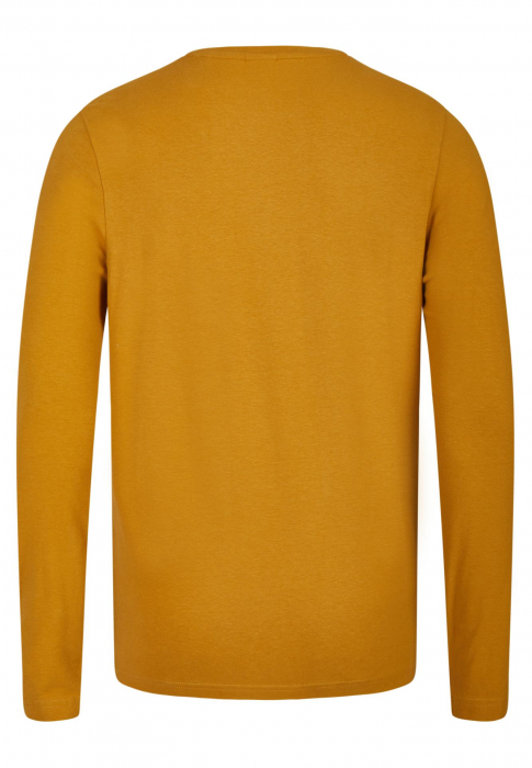 Bluza jerseu barbati DANIEL HECHTER logo vertical mustar [2]