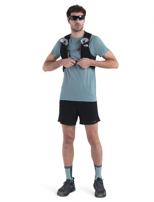 Tricou merino 125 barbati ICEBREAKER Cool-Lite Speed turcoaz deschis [4]