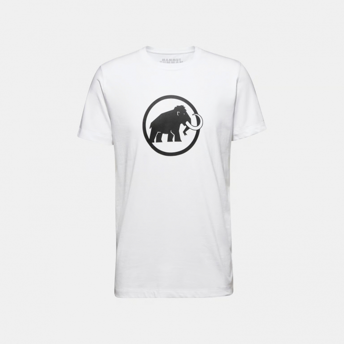 Tricou bumbac organic barbati MAMMUT Core Logo Classic alb [1]
