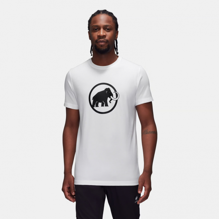 Tricou bumbac organic barbati MAMMUT Core Logo Classic alb [2]