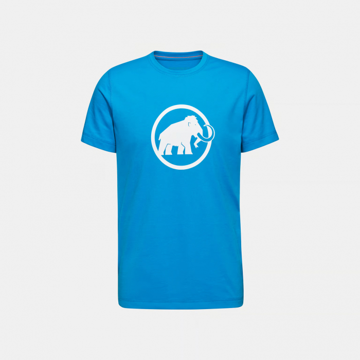 Tricou bumbac organic barbati MAMMUT Core Logo Classic albastru [1]