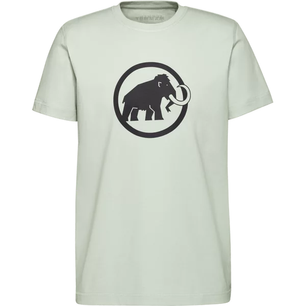 Tricou bumbac organic barbati MAMMUT Core Logo Classic vernil [1]