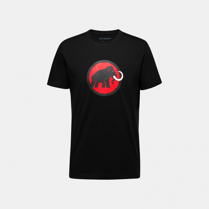 Tricou bumbac organic barbati MAMMUT Core Logo Classic negru [1]
