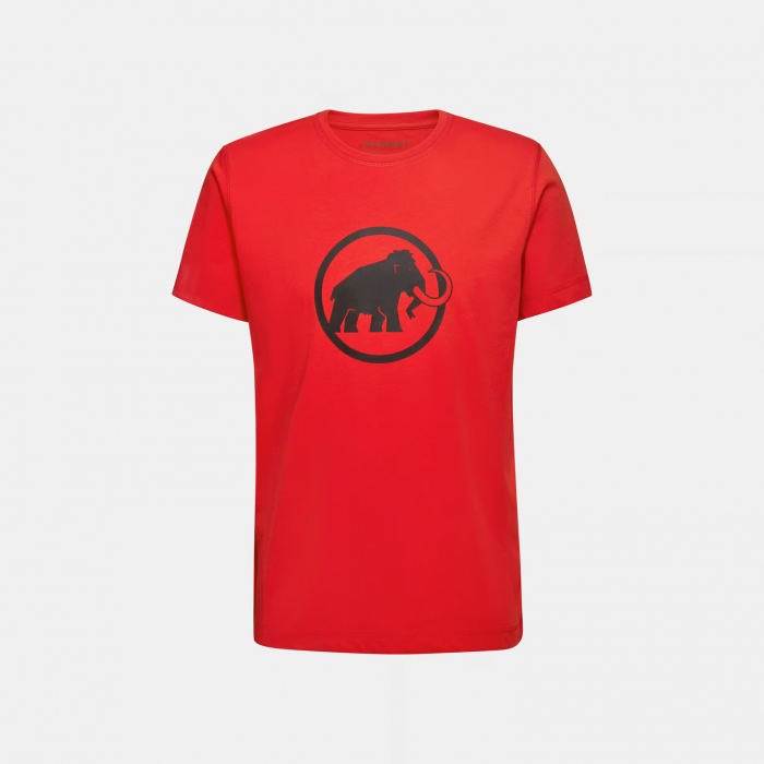 Tricou bumbac organic barbati MAMMUT Core Logo Classic rosu [1]
