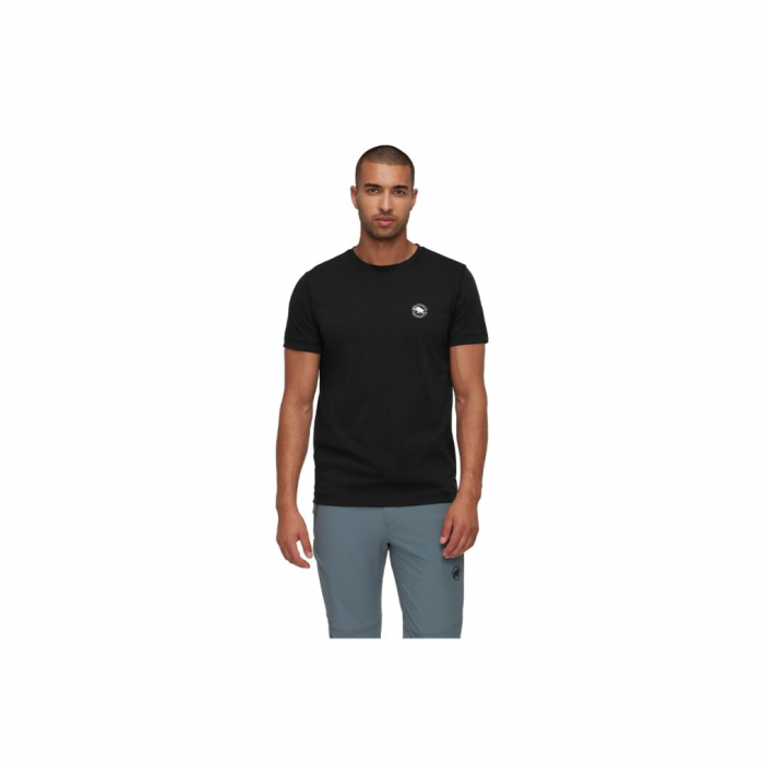 Tricou bumbac organic barbati MAMMUT Core Garantie negru [2]