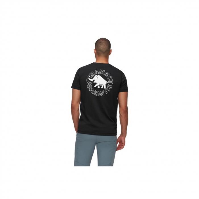 Tricou bumbac organic barbati MAMMUT Core Garantie negru [3]