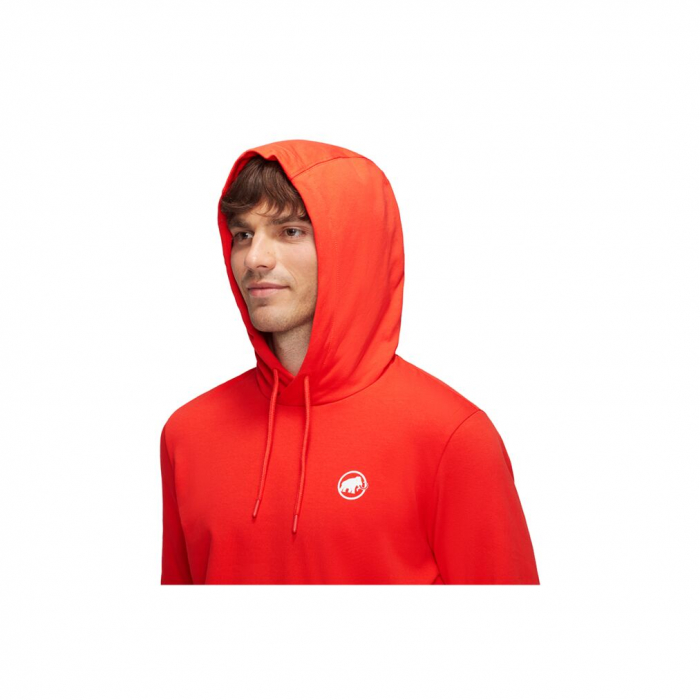 Hanorac gluga barbati MAMMUT ML Original rosu [4]