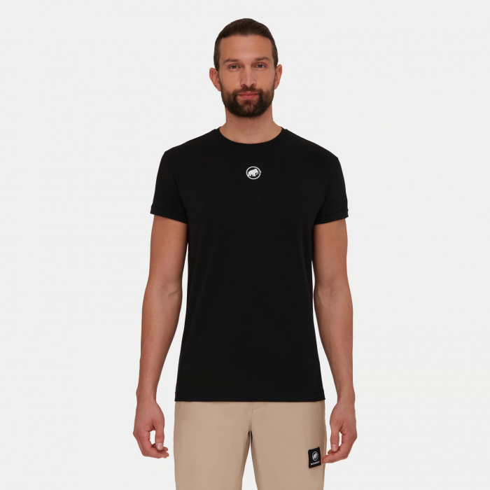 Tricou drumetie bumbac barbati MAMMUT Seon Original negru [2]