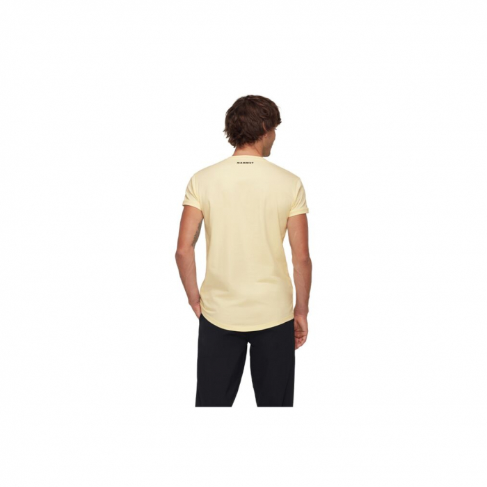 Tricou bumbac barbati MAMMUT Seon Playground crem [3]