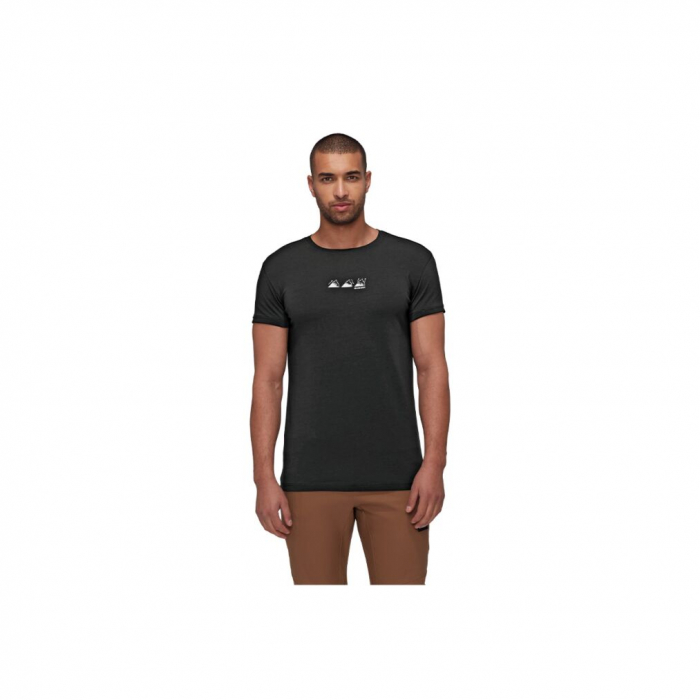 Tricou bumbac barbati MAMMUT Seon Playground negru [2]