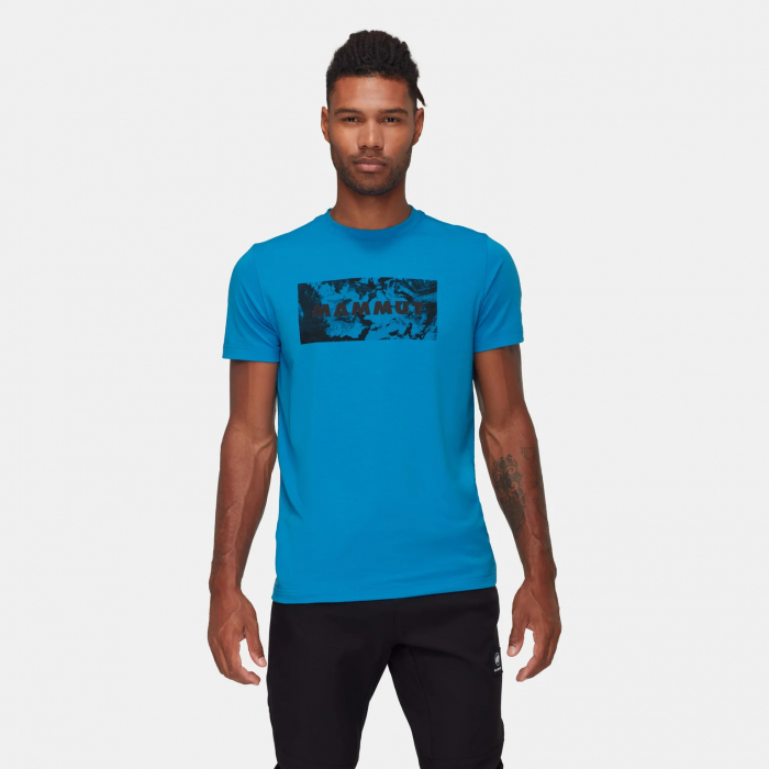 Tricou multifunctional barbati MAMMUT Trovat Logo albastru [3]