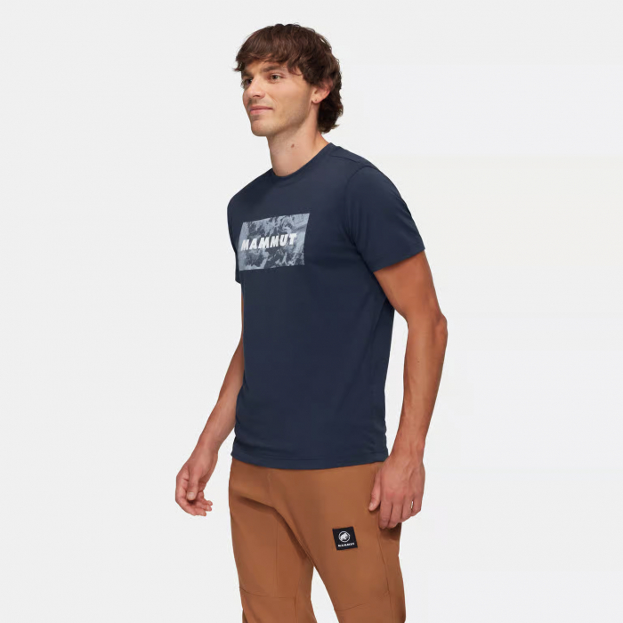 Tricou multifunctional barbati MAMMUT Trovat Logo bleumarin [2]