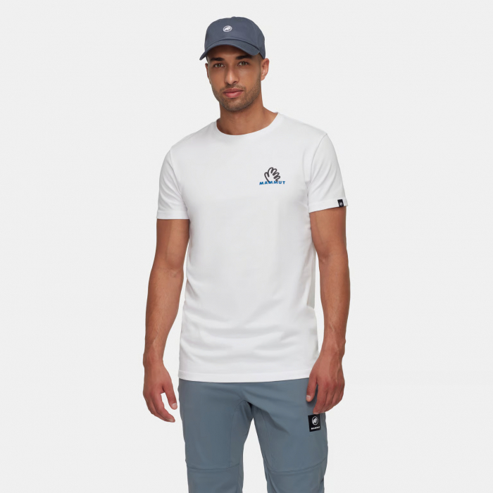 Tricou bumbac organic barbati MAMMUT Massone tricou Hold alb [2]