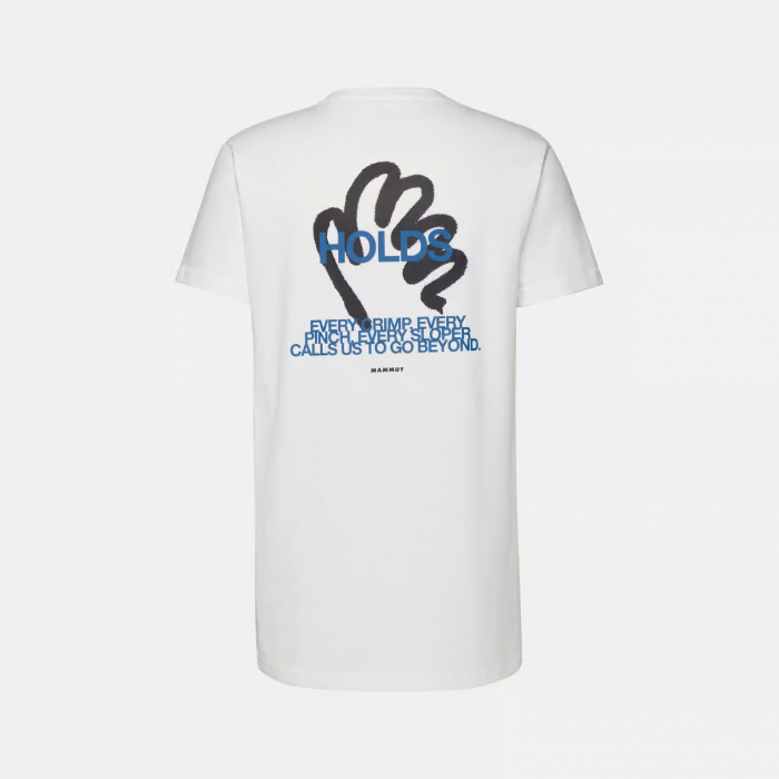 Tricou bumbac organic barbati MAMMUT Massone tricou Hold alb [3]