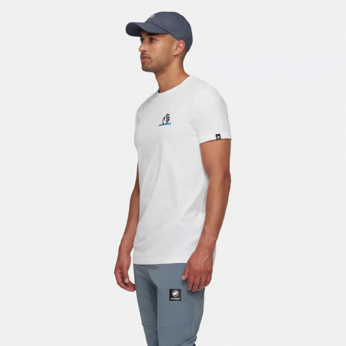 Tricou bumbac organic barbati MAMMUT Massone tricou Hold alb [5]
