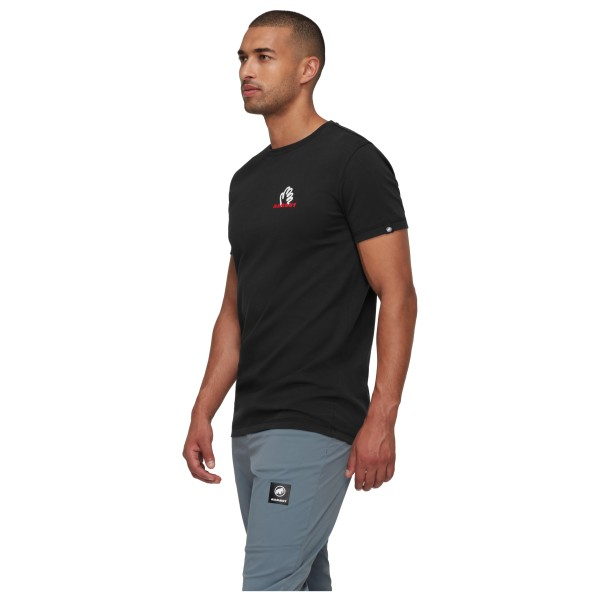 Tricou bumbac organic MAMMUT Massone tricou Hold negru [5]