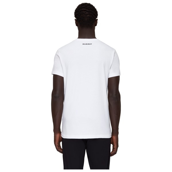 Tricou alpinism barbati MAMMUT Massone Patch alb [3]