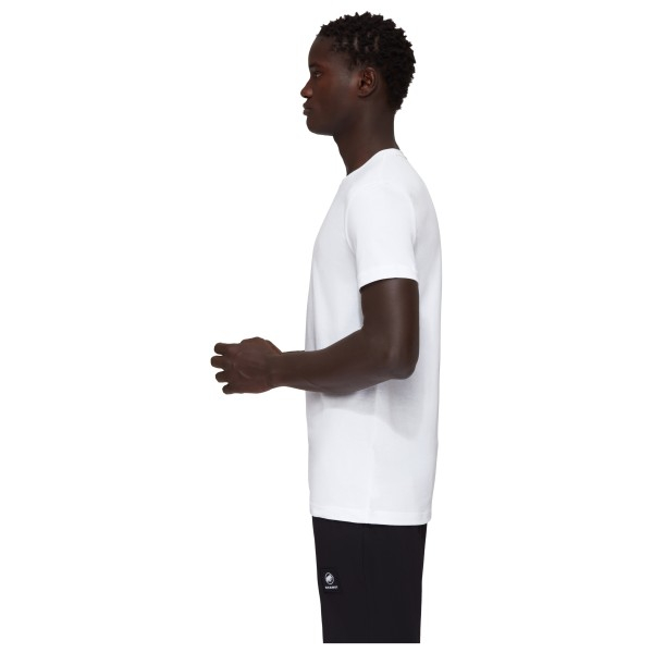Tricou alpinism barbati MAMMUT Massone Patch alb [4]