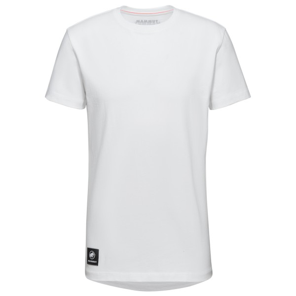 Tricou alpinism barbati MAMMUT Massone Patch alb [1]
